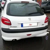 ماشین206سفید.درحد نو از همه لحاظ