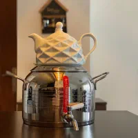 کتری و قوری استیل