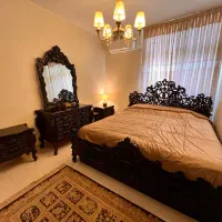 تخت تمام چوب گردو کار دست عرض ۱۸۰