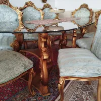 مبل سلطنتی و نهار خوری به همراه بوفه