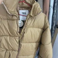 کاپشن قهوه ای کوتاه مدل کراپ