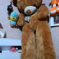 عروسک خرس سه متری|اسباب‌بازی بچه|رودبنه, |دیوار