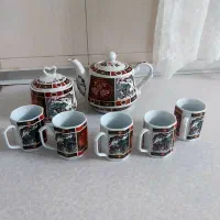 سرویس چایخوری قدیمی