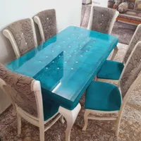 میز ناهار خوری شش نفره در حد نو