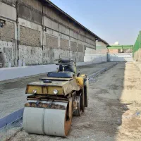 اجاره دهی غلطک.قلطک دوتن یک تن کمپک کوب زمین