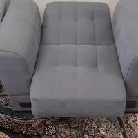 مبلمان ۷ نفره تخت خوابشو، پارچه ترک|مبلمان خانگی و میز عسلی|تهران, دکتر هوشیار|دیوار