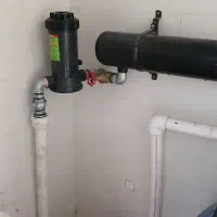 لوله کش .تاسیسات. استخر .