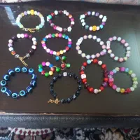 دستبند مهره ای زیبا وخوشرنگ ۳۵ و۴۰ تومان