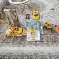 اسباب بازی جرثقیل لودر سوپر گراف ماشین اسباب بازی