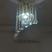 دوعدد لوستر سالم وزیبا بدون خرابی