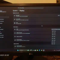 مانیتور LG 20 inch IPS LED|قطعات و لوازم جانبی رایانه|اهواز, کیانپارس |دیوار