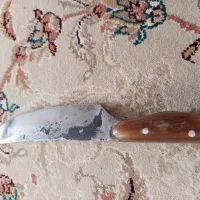 چاقوی آب دیده فولاد دسته شاخ سفارشی