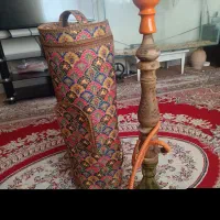 قلیان نعنا پرتغال طعم گرفته با کیف