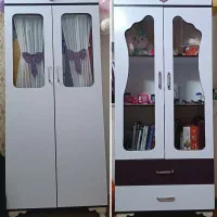 کمد و ویترین کودک به‌همراه تخت