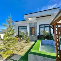 فلت-مینیمال250م-محوطه-سازی-زیبا-الاچیق-روف-گاردن