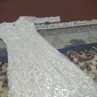 لباش جشن عروس سفید زنانه|لباس|فولادشهر, مسکن مهر فولادشهر|دیوار