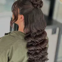 آموزش شینیون مو