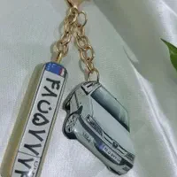 اویز ماشین سر کلیدی وگردنبند موی یار