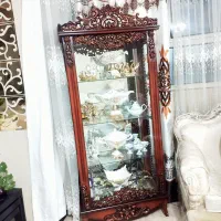 بوفه چوبی|بوفه، ویترین، کنسول|شیراز, سینما سعدی|دیوار