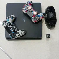 کنسول PS4 دو دسته در حد نو|کنسول، بازی ویدئویی و آنلاین|محمدشهر, همایون ویلا|دیوار