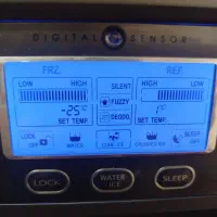 یخچال دوو ساید بای ساید 2411 سیلور|یخچال و فریزر|شیراز, فرگاز|دیوار