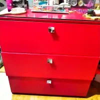 فروش کمد میز تحریر درایور کتابخانه برند چیلک ترکیه|تخت و سرویس خواب|کرمان, |دیوار