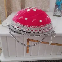 کلاه مجلسی محلی سکه ای|لباس|پاکدشت, پاکدشت (مامازند)|دیوار