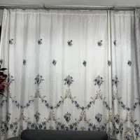 پرده ترک ۵ تیکه|پرده، رانر، رومیزی|تهران, باغ فیض|دیوار