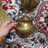 سماور برنجی ۵تکه|سماور، چایساز، قهوهساز|رفسنجان, |دیوار