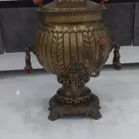 سماور زغالی برنجی