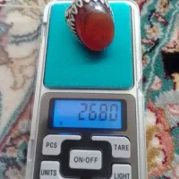 انگشتر لعل و عقیق