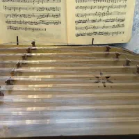 سنتور  چوب گردو سیم آلمانی