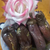 ترشی بارمجان شکم پر