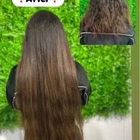 اکستنشن موی ۱۰۰٪ طبیعی با نصب رایگان و تضمیمنی