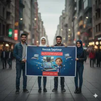 خرید لپتاپ دلخواهت با یک چک و بدون پیش‌پرداخت