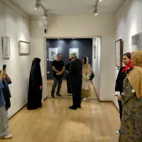 نمایشگاه انفرادی نقاشی پرتو خیال در گالری انتظامی|گردهمایی و همایش|تهران, سید خندان (جلفا)|دیوار