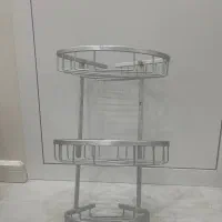 دیواری سه گوش آلومینیومی حمام در حد نو