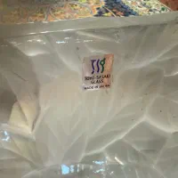 میوه خوری و بشقاب زیرش قدیمی طرح گل یخ|ظروف سرو و پذیرایی|تهران, حصار بوعلی|دیوار