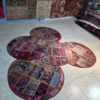 فرش دایره پادری دستباف