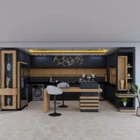 نصاب . ام دی اف نصب کابینت کمددیواری