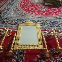 آیینهوشمعدان قدیمی|بوفه، ویترین، کنسول|قم, مهدیه|دیوار