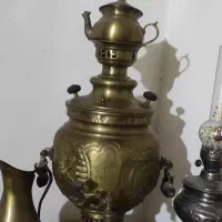 سرویس سماور برنجی|سماور، چای‌ساز، قهوه‌ساز|کرمان, |دیوار