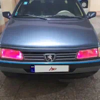 پژو 405خاکستری مدل 97دوگانه کارخانه