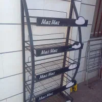 قفسه مغازه فلزی چرخ دار