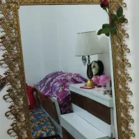 آینه شمعدان برنز