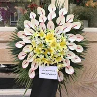 بازارگل تهران دسته و سبد گل تاج ختم تبریک تالار|گل و گیاه طبیعی|تهران, پردیسان|دیوار