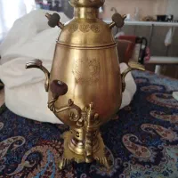 سماور ذغالی عتیقه دو لیتری