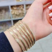 النگو طلا روس رنگ ثابت