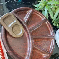 سینی مزه و آجیل خوری و زیر فنجونی