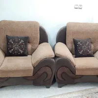 مبل هفت نفره به همراه میز جلو مبلی|مبلمان خانگی و میز عسلی|لنگرود, |دیوار